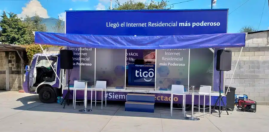 campaña de publicidad de tigo santa cruz