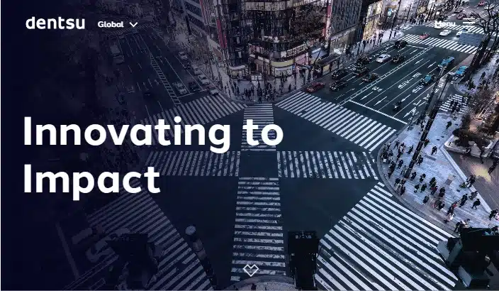 sitio web dentsu