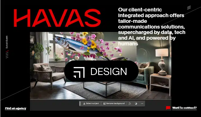 sitio web havas