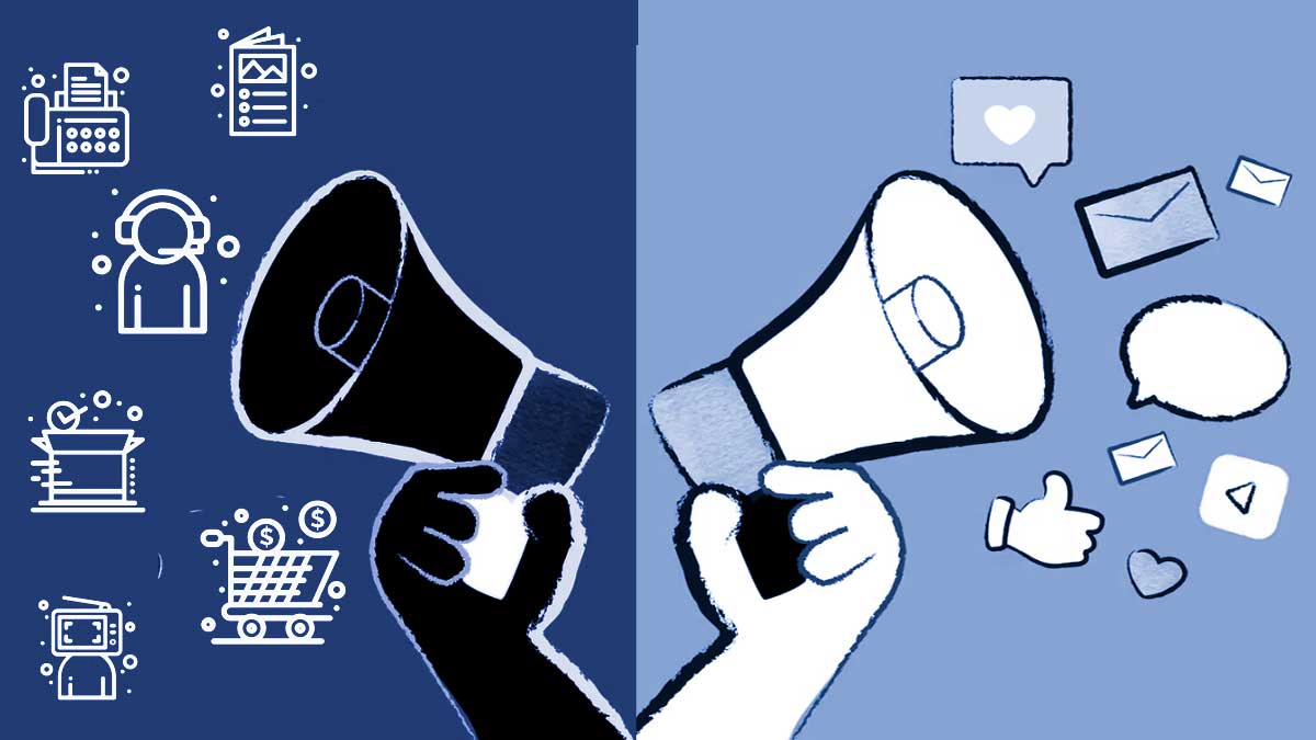 marketing digital vs traditional